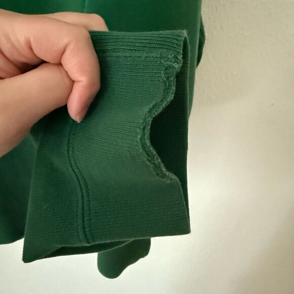 Vintage 90s Polo Ralph Lauren Men's Size XL Green Pullover 1/4 Zip Sweater - Picture 9 of 10